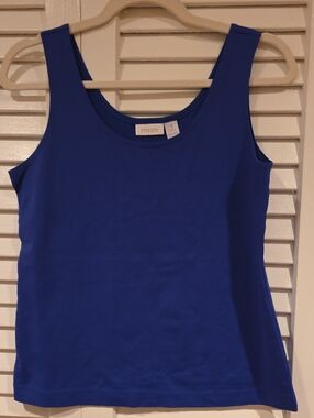 Chico's Royal Blue Scoop Neck Tank
